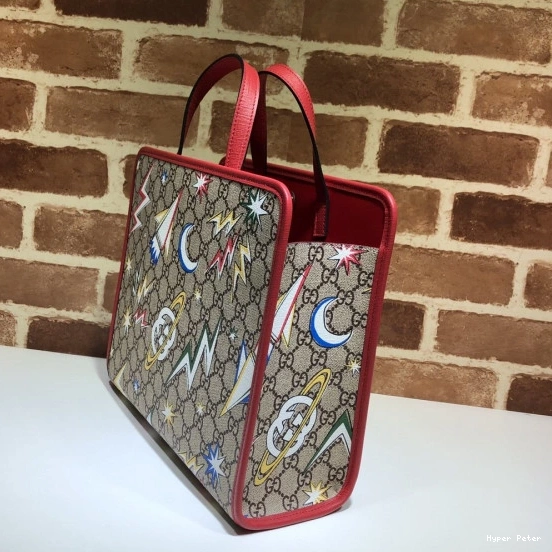 Hyper Peter GG tote space print Children's GUCCI bag 0709